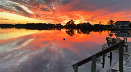 Good morning! I was curious if someone from every state has visited Emerald Isle to catch a view like this? What state are you from? #emeraldislenc #afamilybeach Video: Capt Heath | Emerald Isle, NC