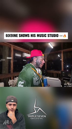 6ix9ine Shows His Music Studio!