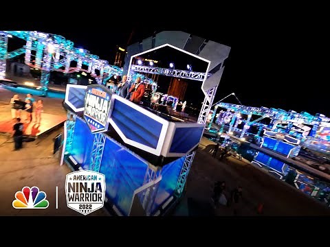 What Does It Look Like to Run an ANW Course? | Stage 1 Drone Footage | NBC's American Ninja Warrior