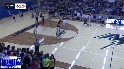 Zaleski Sports on Instagram: "Kaukauna beats the buzzer at North."