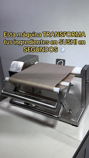 El secreto para hacer sushi rápido con la máquina