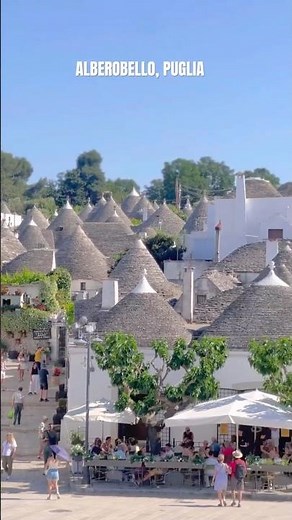 Magical Trulli Houses of Alberobello, Puglia #Italy #alberobello #travel