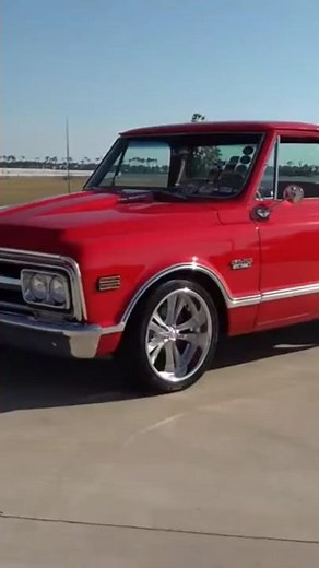 Incredible '68 GMC Pickup Truck at Cruisin' The Coast