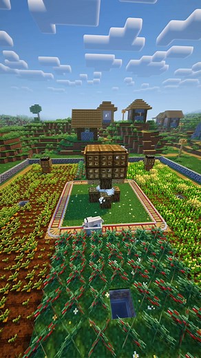 Minecraft Tutorial: Realistic Farm Build | Farm Ideas & Minecraft Builds