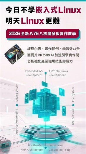 嵌入式Linux Buildroot 開發實戰直式動態