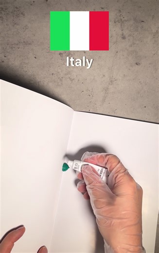 Italy🫶😏 #france #art #tutorial #painting #colormixing