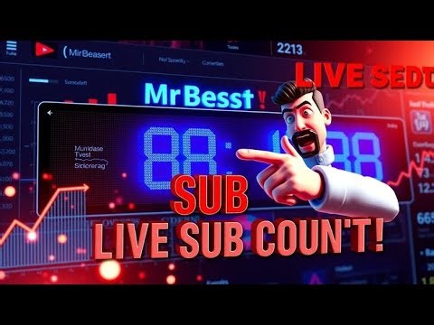 mr beast Live subscribe count 😉/mr beast #beast