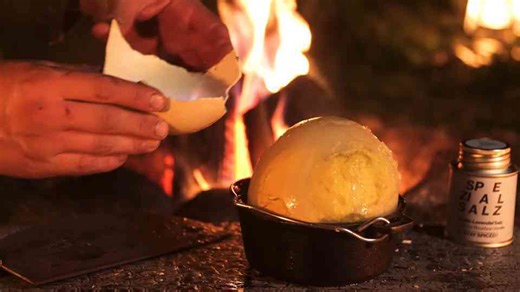 This burning ostrich egg experiment gets out of control fast
