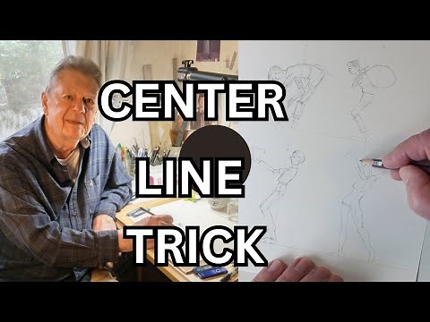 “Figure Drawing for Beginners: The Center Line Trick for Better Proportions”