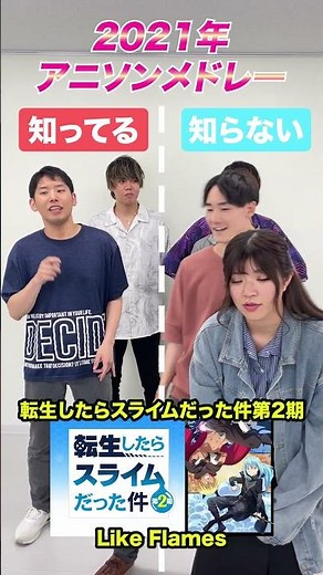 【全曲分かる？】人気アニソンメドレー2021年ver.！