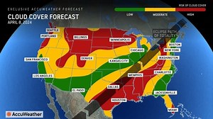See latest forecast across Florida 3 days before April 8 solar eclipse