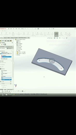 Path mate in Solidworks #pathmate #solidworkstutorial #shorts #cad