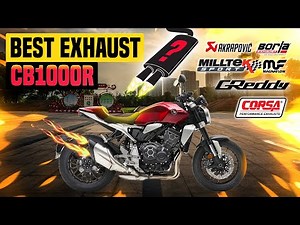 Honda CB1000R Exhaust Sound🔥 Akrapovic,Delkevic,LeoVince,Mivv,SC Project,IXIL,Scorpion,Yoshimura