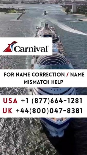 How to Fix Name Mismatch on Your Carnival Cruise Ticket #carnivalcruise