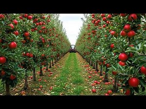 Inside U.S. Apple Farms – Harvesting and Processing at Massive Scale