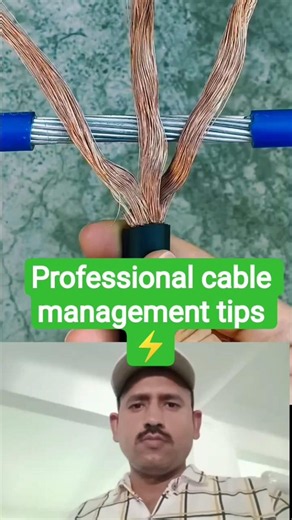 Professional cable management tips ⚡#Deutschland #ToolHacks #ElectricalWork
