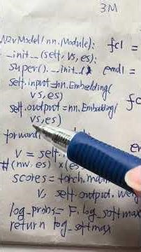 Implement Word2vec using nn.Embedding in PyTorch