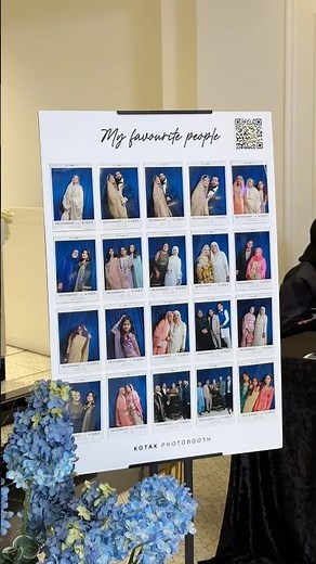 Potrait Booth at Boathouse, Ampang. #instantphotobooth #wedding #photoboothkl