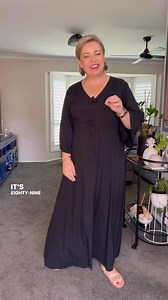 2.2K views · 100 reactions | The timeless choice: Our Zoe Dress in Black Perfect for any occasion, from Winery outings in the sunshine paired with elegant heels  to casual strolls with the paired with sneakers and a denim jacket  Available in sizes 8-26, embrace this must-have addition to your wardrobe  > https://freez.com.au/products/zoe-dress-black | Freez Clothing | Facebook