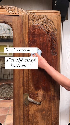 60K views · 1.9K reactions | Pour en lever le vernis sur tes vieux...