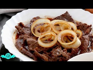 BISTEK / BISTEK TAGALOG (FILIPINO BEEF STEAK)