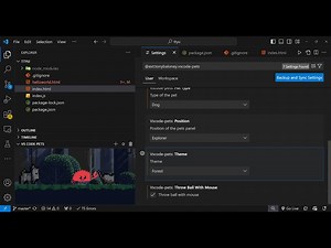 This VSCode Extension Allows us to Add Animals and Pets While Coding Using vscode-pets