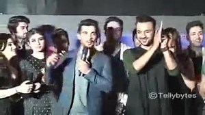 Arjun Bijlani and Smriti Khanna at Mumbai Tigers anthem launch | Arjun Bijlani