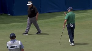 Rod Pampling gets up-and-down for birdie at Principal