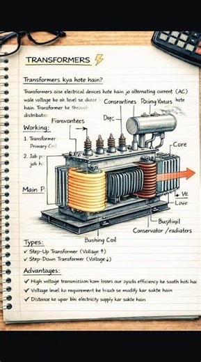 ⚡ Transformer: Steps power smartly—regular care keeps energy safe, stable, and strong. 🔧✨