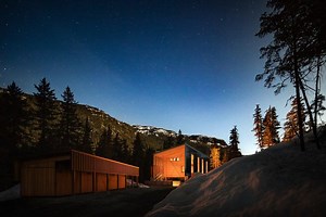 Wooden Prefab Cabin in the Forest is Off-Grid and Passive House