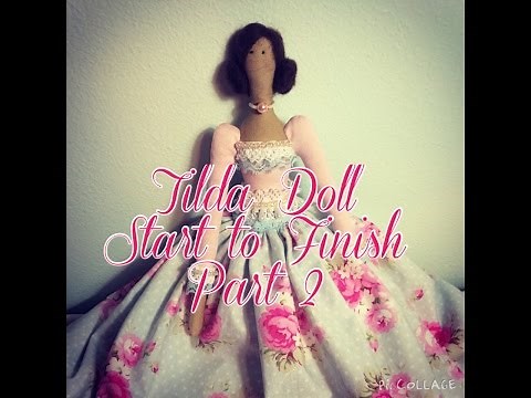 Tilda Doll Start to Finish Part 2 - Fabric Prep and Cutting