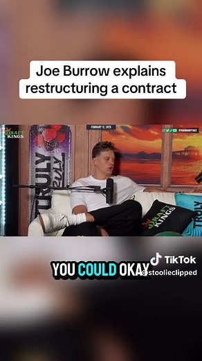 Joe Burrow Explains Contract Restructuring Basics