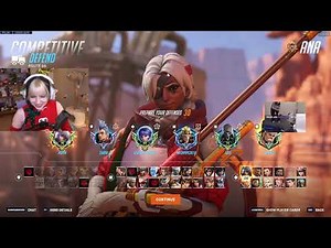 BEST Ana - ASPEN! Overwatch 2 Season 20 Top 500 Gameplay