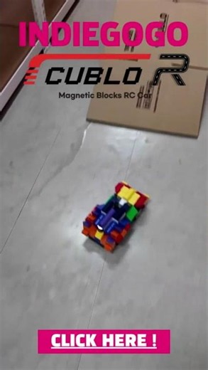 Build it. Drive it. 🚗🧩 | CUBLO R Magnetic Blocks RC Car