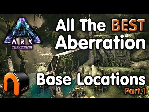 ARK THE BEST BASE LOCATIONS On Aberration - Green Safe Zone