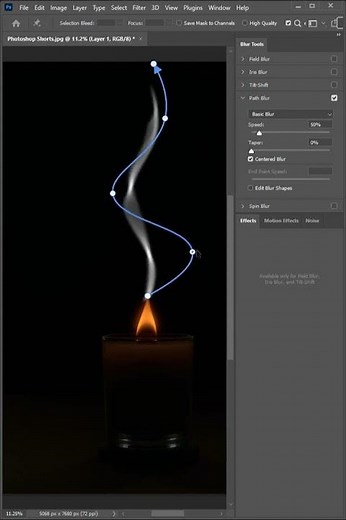 How to Create Smoke Effect in Photoshop | Short Photoshop Tutorial