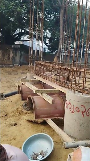 Overhead water tank Beam #civilknowledgeworld #youtubeshorts #youtubeshorts #construction #trending