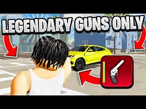 USING LEGENDARY GUNS TO DESTROY MY OPPS IN ROBLOX BLOCKSPIN