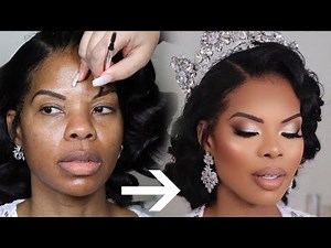 BRIDAL MAKEUP ON A CLIENT! AMAZING TRANSFORMATION!!! | FT. NATASHA DENONA BIBA PALETTE