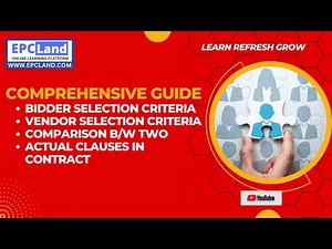 A Comprehensive Guide: Key Factors for Evaluating Bidders and Vendors