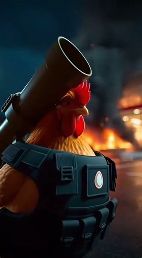 The chicken revenge #kfc #chicken #meme