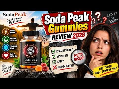 Soda Peak Gummies Review 2026: LEGIT or SCAM?