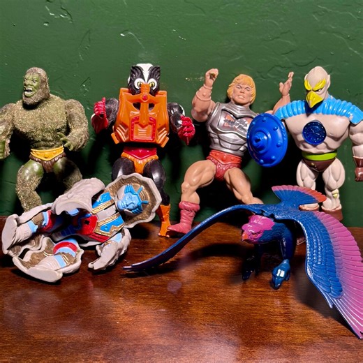 Masters of the Universe MOTU Action Figure Lot | Vintage 1980s He-man Figures & Creatures - Etsy