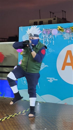 Presentación de Kakashi #Naruto #cosplay #kakashi #anime #otaku
