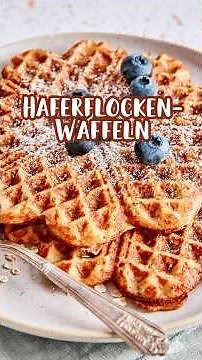 Haferflocken-Waffeln🧇#rezept