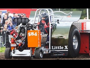Mini Modified at Kimbrer Pulling Aars | Great Tractor Pulling Action from the mini Pullers