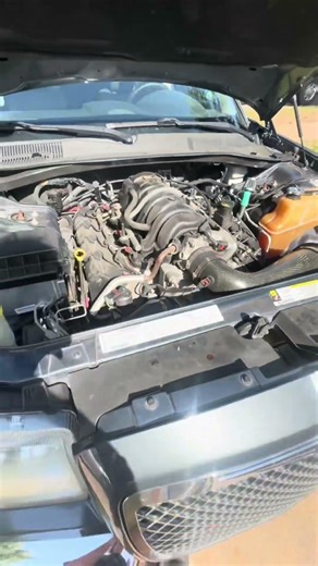 2007 Chrysler 300C ￼5.7 hemi thermostat replacement #cars #automobile #mechanic #300c ￼