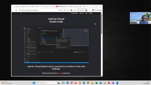 Extension Julia pour VS Code (Programmation Julia) | Ricco Rakotomalala