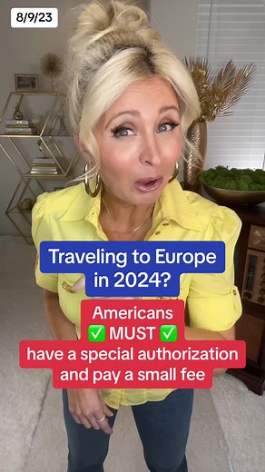#etias #europeantravel #eutravels Starting in 2024, Americans must apply for a special authorization and pay a small fee to travel to EU countries and several other European countries. This video explains what you should know if you have a vacation planned for next year.