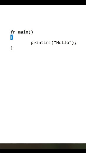 Rust 1st program introduction | CodeLearning